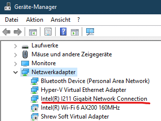Windows Gerätemanager